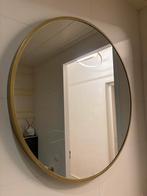 Spiegel Goud Rond 80cm, Huis en Inrichting, Woonaccessoires | Spiegels, Ophalen, Rond, Zo goed als nieuw, 75 tot 100 cm