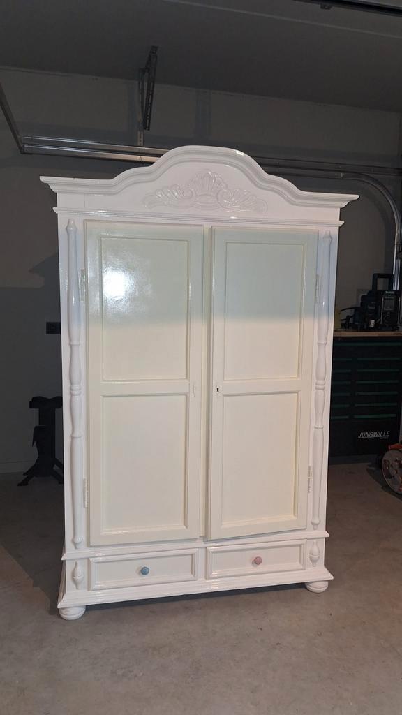 2 identieke kasten. Hoogglans wit. Kledingkast. Hang en leg., Huis en Inrichting, Kasten | Kledingkasten, Zo goed als nieuw, 150 tot 200 cm