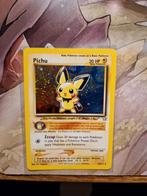 Pichu Holo Neo Genesis Holo 12/111 Wotc 2000, Ophalen of Verzenden, Zo goed als nieuw, Losse kaart, Foil