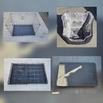 Puppy hond set: Bench, kussen, autostoel / mand, Dieren en Toebehoren, Hondenmanden, Ophalen, Zo goed als nieuw