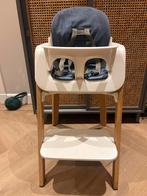 Stokke Steps Meegroeistoel - Complete Set - Blauw, Ophalen, Zo goed als nieuw, Meegroeistoel, Aanschuifbaar