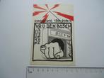 sticker oud Radio PIRAAT Vrij Den Bosch piraten zender retro, Verzenden, Zo goed als nieuw, Bedrijf of Vereniging
