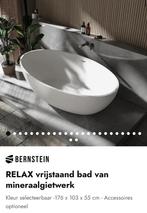 Vrijstaand bad Solid Surface 176x103 wit, Huis en Inrichting, Badkamer | Complete badkamers, Ophalen, Nieuw