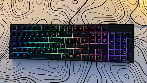 Mechanisch game toetsenbord met RGB, Computers en Software, Toetsenborden, Zo goed als nieuw, Qwerty, Bedraad, Toetsenbord en muis-set