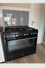 Zwart 5-pits gasfornuis merk Belling - In goede staat!, Witgoed en Apparatuur, Ovens, Gebruikt, Oven, Ophalen, 45 tot 60 cm