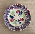 Antieke schotel met zgn ‘spongeware’ versiering, Antiek en Kunst, Antiek | Wandborden en Tegels, Ophalen of Verzenden
