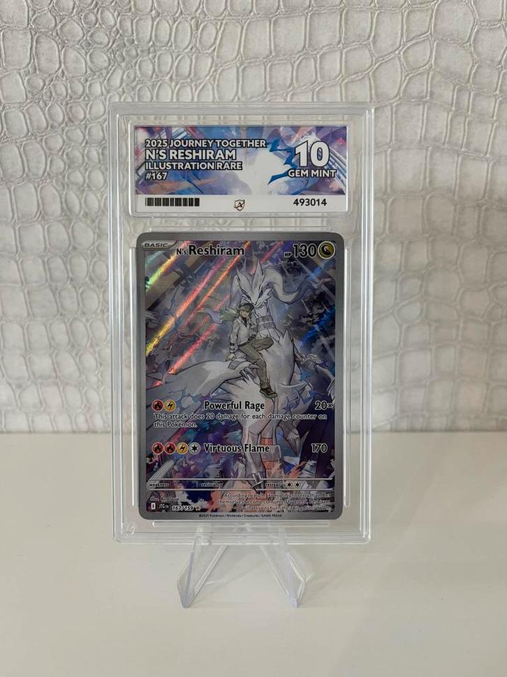 Pokémon | N’s Reshiram | ACE 10 | 167/159, Hobby en Vrije tijd, Verzamelkaartspellen | Pokémon, Nieuw, Ophalen of Verzenden