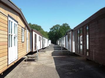 Woonwagens, chalets, woonunits met dubbel glas voorradig beschikbaar voor biedingen