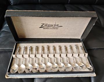 12 Apostelen Theelepeltjes Gero Zilmeta in Doos beschikbaar voor biedingen