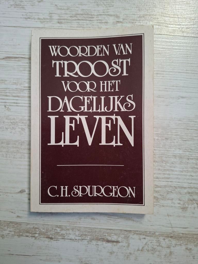 Woorden van troost (C.H. Spurgeon), Ophalen of Verzenden, Zo goed als nieuw