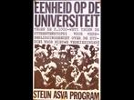poster  'Eenheid Op De Universiteit Tegen De f.1000-We, Verzenden, A1 t/m A3, Film en Tv