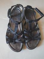 Maat 38 zwart leren sandalen, Kleding | Dames, Schoenen, Ecco, Zwart, Zo goed als nieuw, Sandalen of Muiltjes