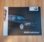 Brochure Individual BMW 7-serie E65 2002, Gelezen, Ophalen of Verzenden