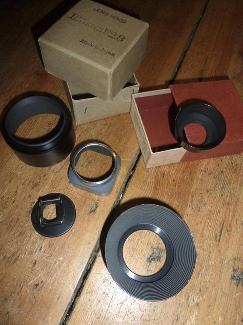 Setje Zonne Lens Hoods Kapjes voor camera's -, Audio, Tv en Foto, Fotografie | Doka Toebehoren, Ophalen of Verzenden