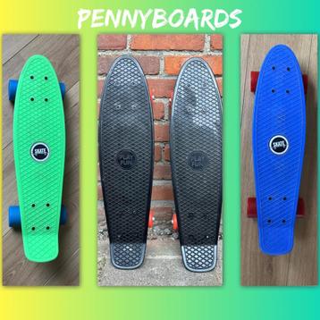 Assorti : playfun pennyboard skateboard/ geschikt voor 2 de  beschikbaar voor biedingen