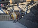 2 JRC extreme 12ft hengels met Daiwa crossfire 4000 molens., Watersport en Boten, Hengelsport | Karpervissen, Ophalen, Gebruikt