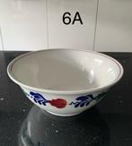 Boerenbont Saladeschaal, Huis en Inrichting, Gebruikt, Porselein of Keramiek, Schaal, Rond