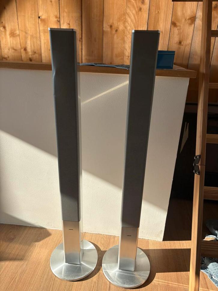 Loewe Individual Luidsprekers - Topkwaliteit Audio, Audio, Tv en Foto, Luidsprekers, Gebruikt, Front, Rear of Stereo speakers