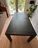 Mooie zwarte eettafel, Ophalen, 100 tot 150 cm, 50 tot 100 cm, Zo goed als nieuw