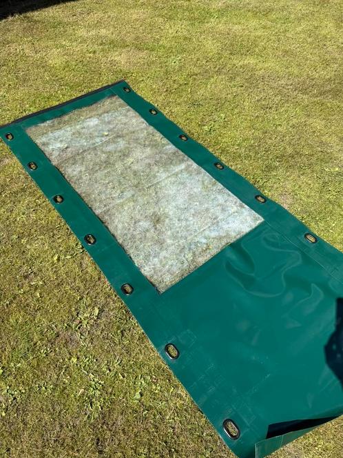 PVC verandazeil/raamzeil – ideaal als deur, Tuin en Terras, Overige Tuin en Terras, Zo goed als nieuw, Ophalen