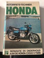 werkplaatshandboek HONDA CX500;, Motoren, Handleidingen en Instructieboekjes, Honda