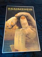 Rammstein Poster, Verzamelen, Ophalen, Gebruikt, Rechthoekig Staand