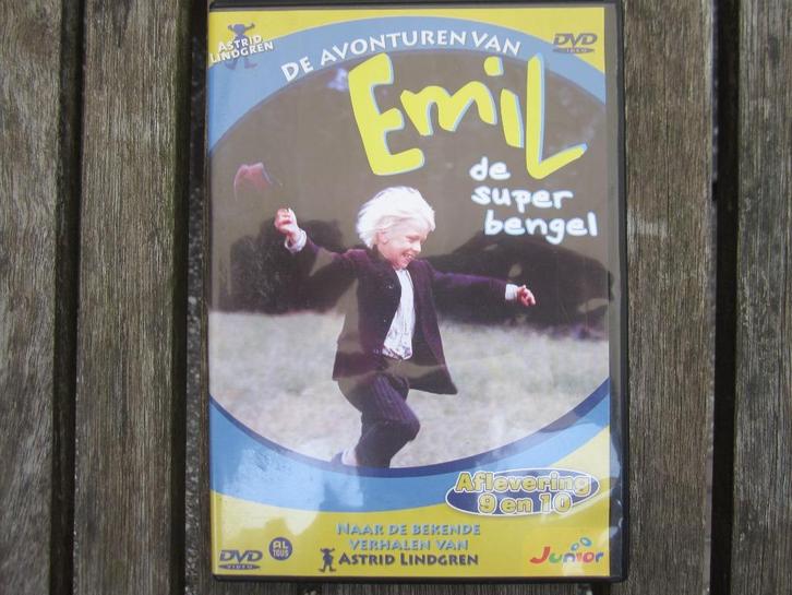 De avonturen van Emil de super bengel aflevering 9 en 10, Cd's en Dvd's, Dvd's | Tv en Series, Zo goed als nieuw, Alle leeftijden