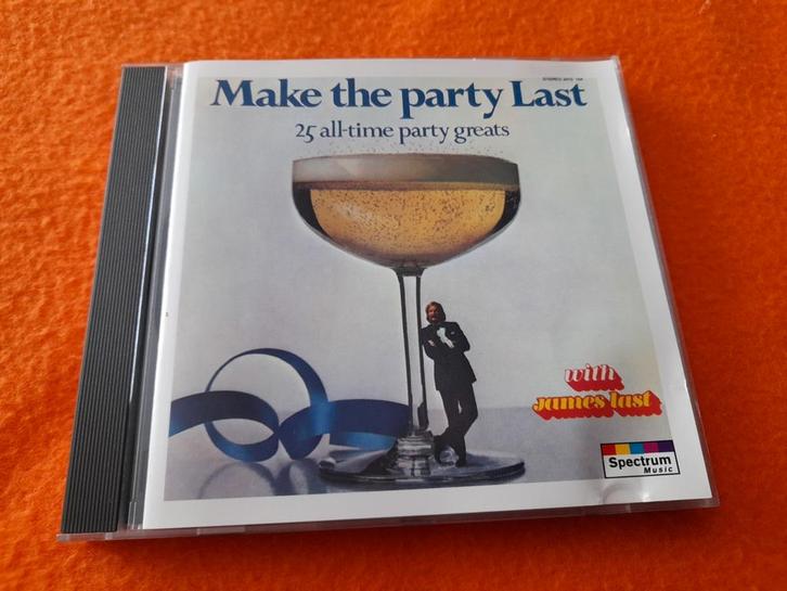 James Last Make the party Last (25 all-time party greats), Cd's en Dvd's, Cd's | Pop, Gebruikt, 1960 tot 1980, Ophalen of Verzenden