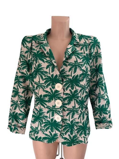 ML Collections blazer XL, Kleding | Dames, Jasjes, Kostuums en Pakken, Zo goed als nieuw, Maat 46/48 (XL) of groter, Groen, Ophalen of Verzenden