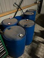 200 liter vaten, Tuin en Terras, Regentonnen, 150 liter of meer, Ophalen, Zo goed als nieuw, Kunststof