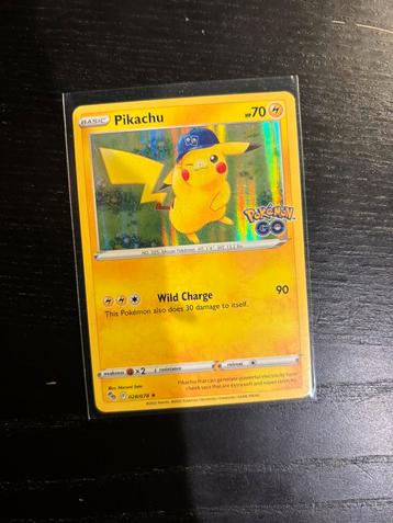 Pokémon Kaarten Pikachu Holo 28/78 Pokémon GO beschikbaar voor biedingen