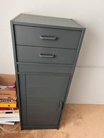 Grijze Kast & Ladenblok - Flexibel Combineerbaar!, Ophalen, Overige materialen, Minder dan 50 cm, Gebruikt