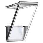 VELUX GDL cabrio balkonverster PK19 (94x252) incl. EDW goot, Ophalen, 80 tot 120 cm, Nieuw, 160 cm of meer
