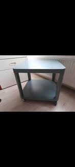 GRATIS Ikea Tingby Groen Bijzettafel/Nachtkastje ZGN, 45 tot 60 cm, Vierkant, Ophalen of Verzenden, Zo goed als nieuw