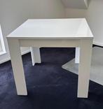 Nette vierkante witte tafel, Ophalen, 50 tot 100 cm, Vierkant, 50 tot 100 cm