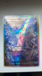 Espeon EX - Prismatic Evolutions, Hobby en Vrije tijd, Verzamelkaartspellen | Pokémon, Ophalen of Verzenden, Nieuw, Losse kaart