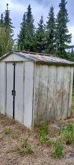 Metalen tuinhuisje (voor volkstuin), Ophalen, Overige materialen, Gebruikt, Overige typen