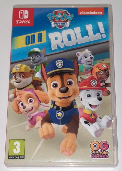 Paw Patrol On a roll! Nintendo Switch spel, Spelcomputers en Games, Games | Nintendo Switch, Zo goed als nieuw, Avontuur en Actie