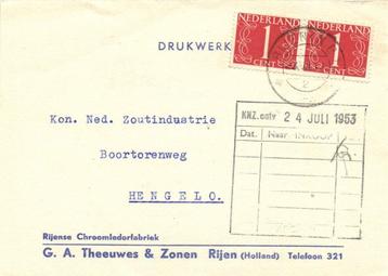G.A. Theeuwes + Zonen, Rijen - 07.1953 - drukwerk - 1953 ges