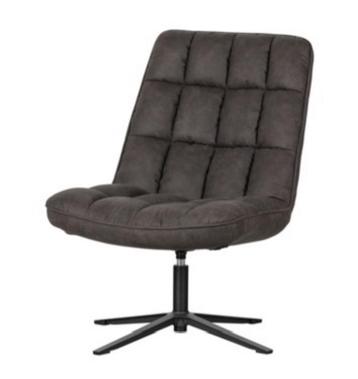 Fauteuil Dirkje Woood antraciet beschikbaar voor biedingen