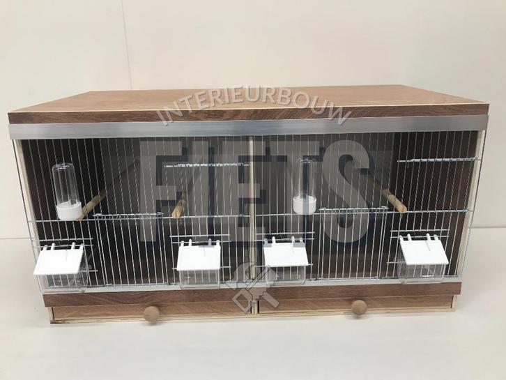 Houten kweekkooien | Broedkooien 81 x 40 x 40 2 Delige, Dieren en Toebehoren, Vogels | Hokken en Kooien, Nieuw, Broedkooi of Kweekkooi