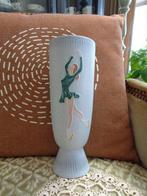 Flora Gouda Vaas Schaatsster Decor Unique 3020 ** Mimosa **, Antiek en Kunst, Antiek | Vazen, Ophalen of Verzenden