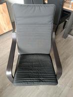 ikea stoel poäng zwartbruin/knisa zwart, Huis en Inrichting, Stoelen, Zwart, Ophalen of Verzenden, Zo goed als nieuw, Eén