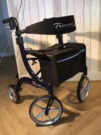 Lichtgewicht blauwe rollator, merk: Travixx by medipoint, Diversen, Rollators, Ophalen of Verzenden, Lichtgewicht, Zo goed als nieuw