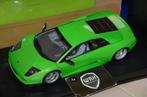 SALE !! LAMBORGHINI MURCIELAGO coupe green 74514 Autoart WRH, Ophalen of Verzenden, Zo goed als nieuw, Auto, Autoart