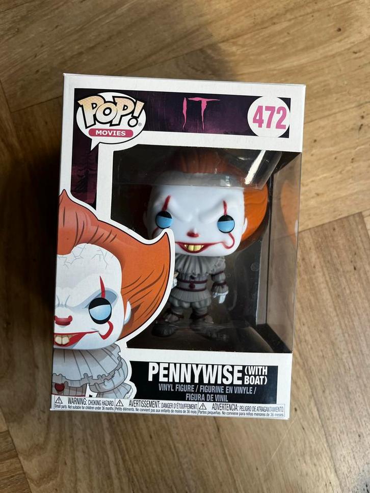 Funko Pop! IT Pennywise met Boot #472 - Nieuw, Kinderen en Baby's, Speelgoed | Actiefiguren, Nieuw, Ophalen of Verzenden