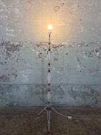 Vintage vloerlamp met glasdetails – elegant en uniek ontwerp, Ophalen, Gebruikt, Glas, Vintage  Retro  Mid-Century  Hollywood Regency  Eclectisch