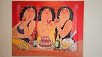 Van leersum "wanna have fun" 75x95cm, Ophalen of Verzenden
