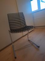 Ton Haas Moire Stoel - Design Klassieker, Huis en Inrichting, Stoelen, Ophalen, Zwart, Metaal, Eén