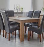 VEDDE Eettafel - Bruin Wild Donker Eiken - 90x160 cm, Ophalen, Eikenhout, Nieuw, 50 tot 100 cm